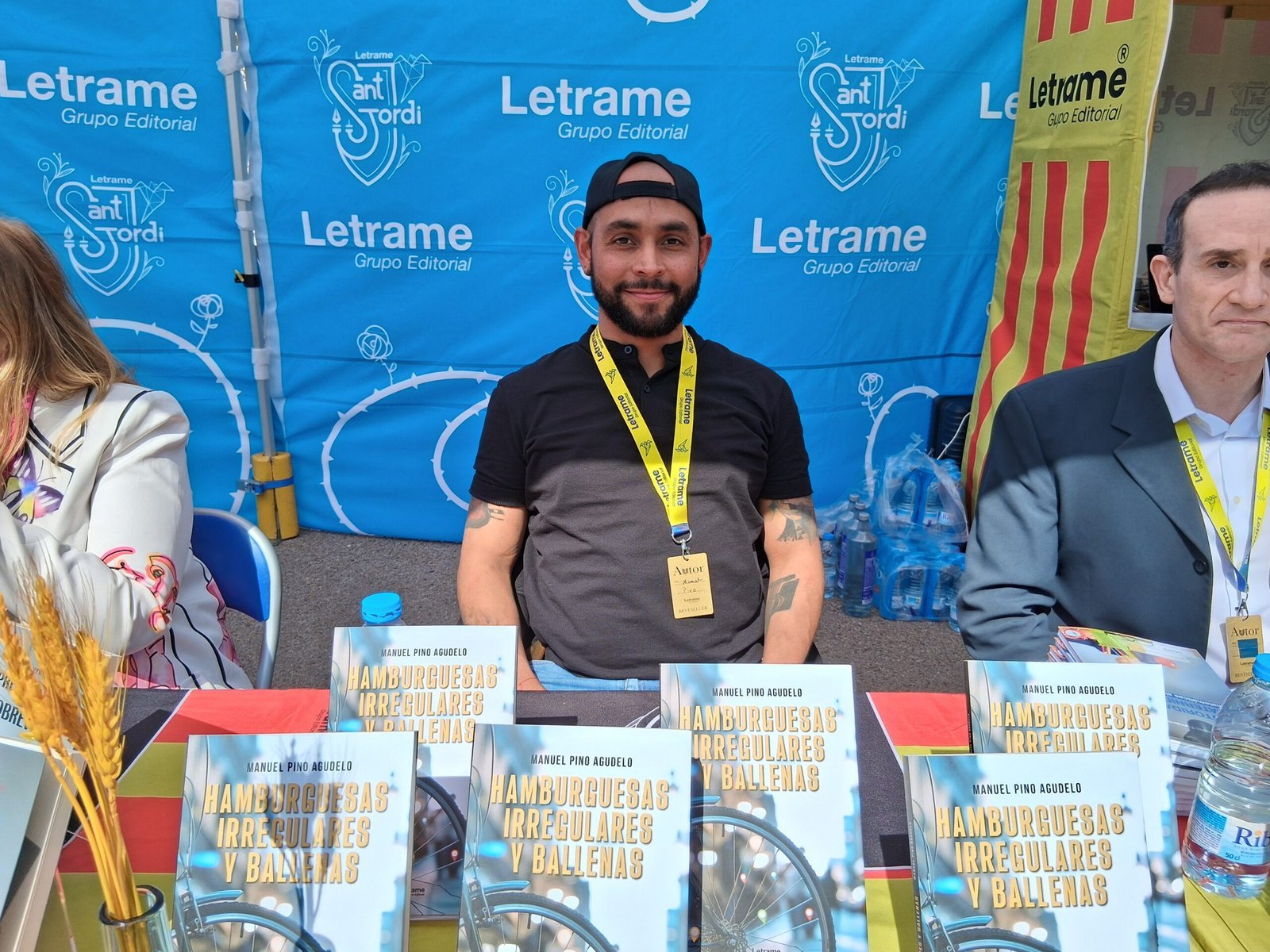 José Manuel Pino Agudelo presentó Hamburguesas irregulares y ballenas en Sant Jordi 2025